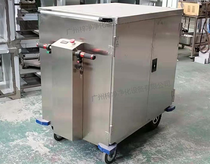 無菌物品電動運送車又稱為無菌物品運送車、無菌密封下送車、無菌物品回收車。